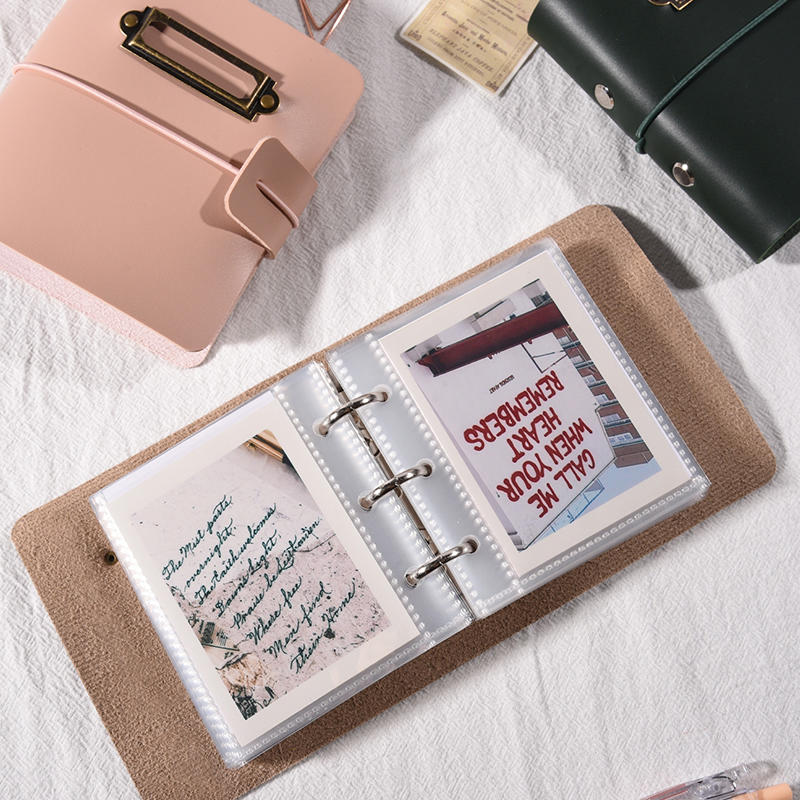Vintage PU Leather Mini Photo  - Polaroid Photo Album recension och pris