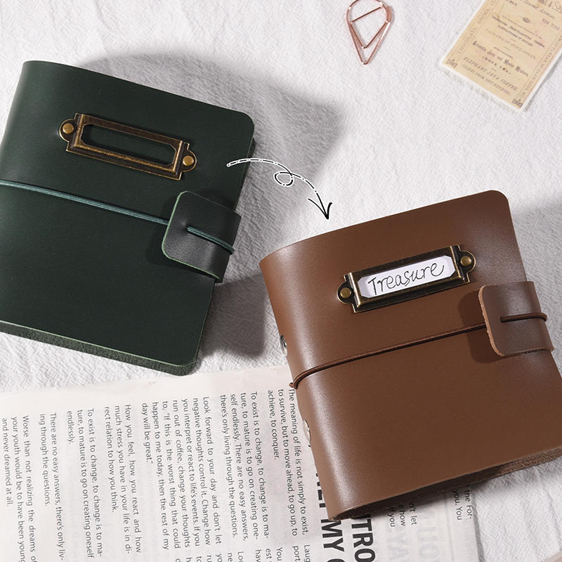 Vintage PU Leather Mini Photo  - Polaroid Photo Album recension och pris