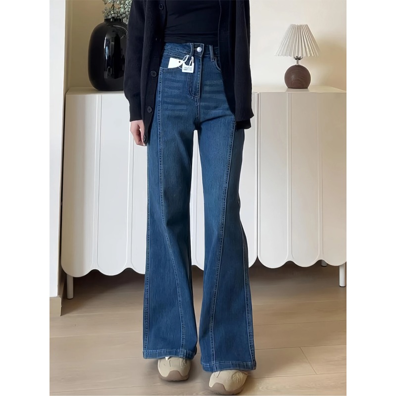 Autumn Elastic Bell Bot Jeans  - Vintage Collectible Bells recension och pris