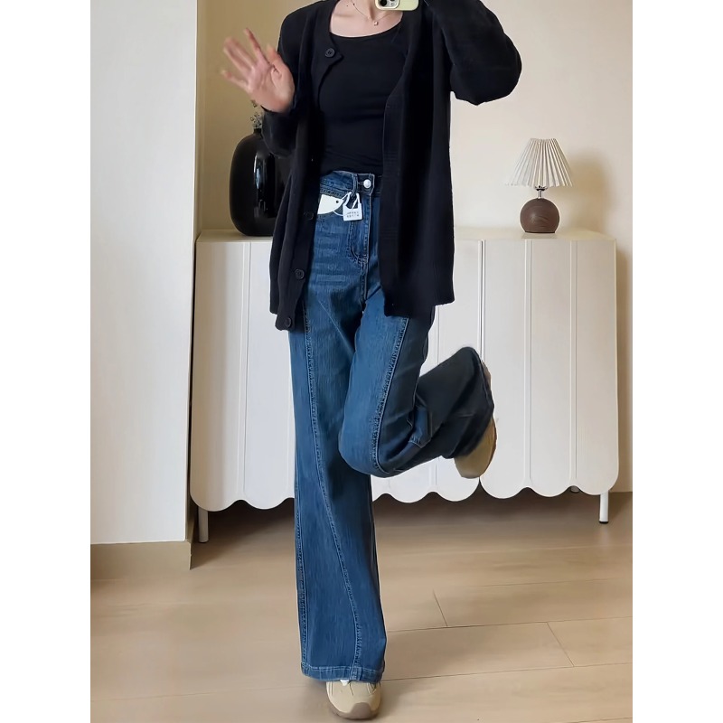 Autumn Elastic Bell Bot Jeans  - Vintage Collectible Bells recension och pris