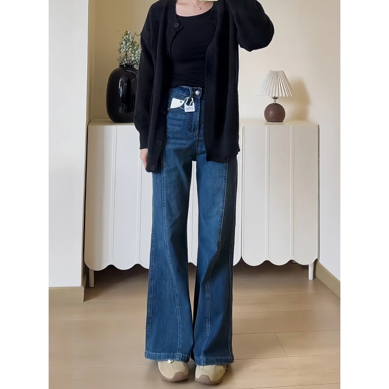Autumn Elastic Bell Bot Jeans  - Vintage Collectible Bells recension och pris