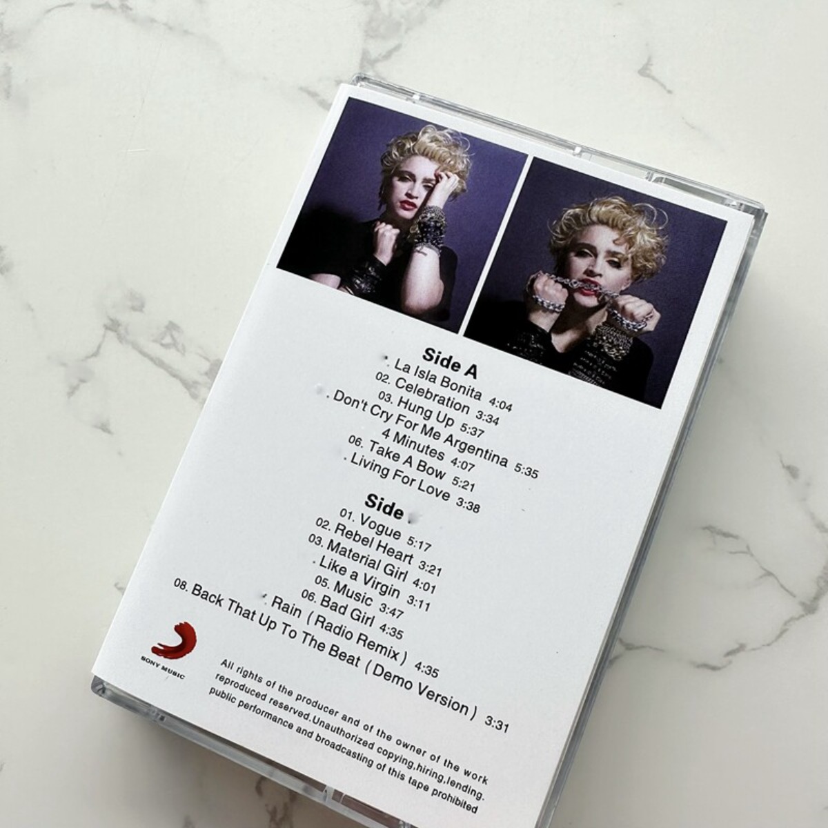 Madonna Classic Pop Music Cass - Vintage Collection recension och pris